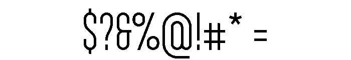 Garaje0903 Medium Font OTHER CHARS