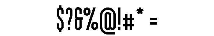 Garaje1003 Black Font OTHER CHARS