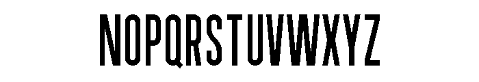 Garaje1003 Black Font UPPERCASE