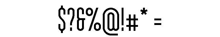 Garaje1003 Bold Font OTHER CHARS