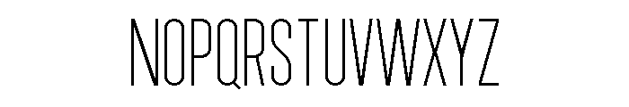 Garaje1003 Book Font UPPERCASE