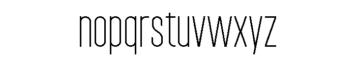 Garaje1003 Book Font LOWERCASE