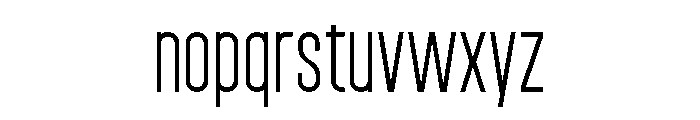 Garaje1003 Medium Font LOWERCASE