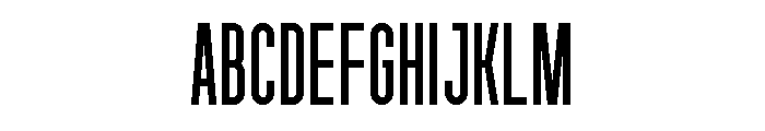 Garaje1103 Black Font UPPERCASE
