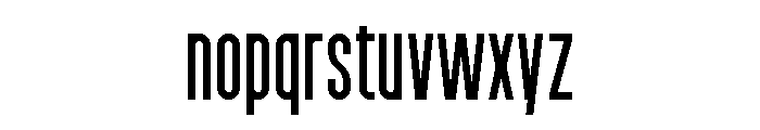 Garaje1103 Black Font LOWERCASE