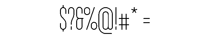 Garaje1103 Book Font OTHER CHARS