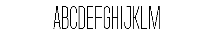 Garaje1103 Book Font UPPERCASE