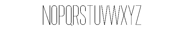 Garaje1103 Light Font UPPERCASE