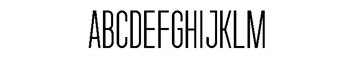 Garaje1103 Medium Font UPPERCASE