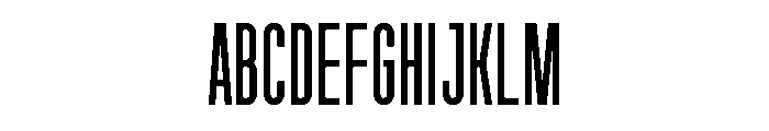Garaje1203 Black Font UPPERCASE