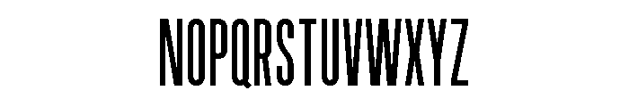 Garaje1203 Black Font UPPERCASE