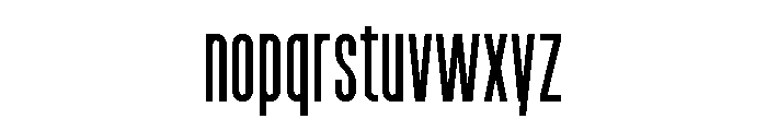Garaje1203 Black Font LOWERCASE