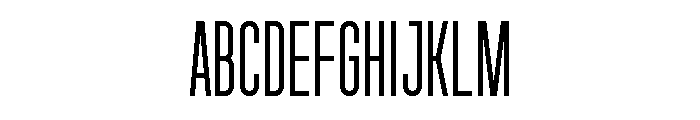 Garaje1203 Bold Font UPPERCASE