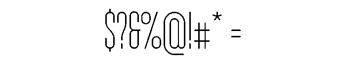 Garaje1203 Book Font OTHER CHARS