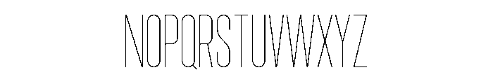 Garaje1203 Light Font UPPERCASE