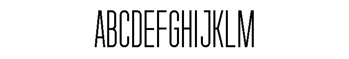 Garaje1203 Medium Font UPPERCASE