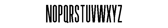 Garaje1303 Black Font UPPERCASE