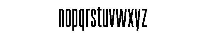 Garaje1303 Black Font LOWERCASE
