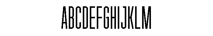 Garaje1303 Bold Font UPPERCASE