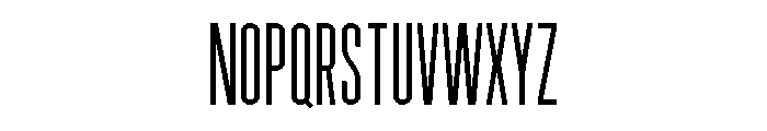Garaje1303 Bold Font UPPERCASE