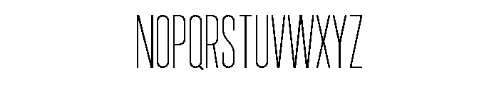 Garaje1303 Book Font UPPERCASE