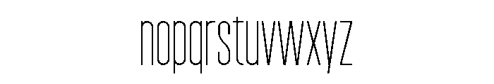 Garaje1303 Book Font LOWERCASE