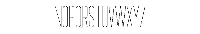 Garaje1303 Light Font UPPERCASE