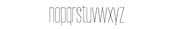 Garaje1303 Light Font LOWERCASE