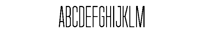 Garaje1303 Medium Font UPPERCASE