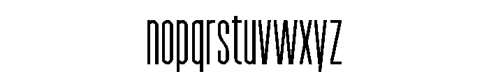 Garaje1403 Bold Font LOWERCASE