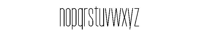 Garaje1403 Book Font LOWERCASE