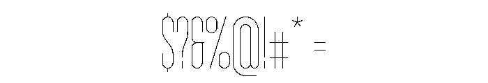 Garaje1403 Light Font OTHER CHARS