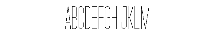 Garaje1403 Light Font UPPERCASE