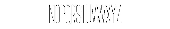 Garaje1403 Light Font UPPERCASE