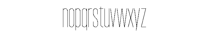 Garaje1403 Light Font LOWERCASE