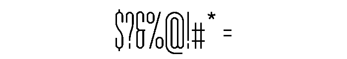 Garaje1403 Medium Font OTHER CHARS