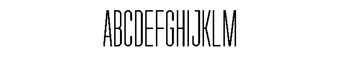 Garaje1403 Medium Font UPPERCASE