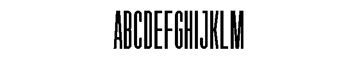 Garaje1503 Black Font UPPERCASE