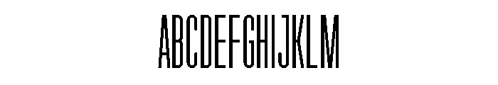 Garaje1503 Bold Font UPPERCASE