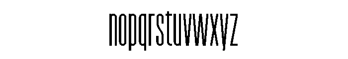 Garaje1503 Bold Font LOWERCASE