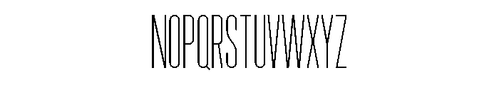 Garaje1503 Book Font UPPERCASE