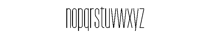 Garaje1503 Book Font LOWERCASE