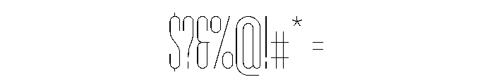 Garaje1503 Light Font OTHER CHARS