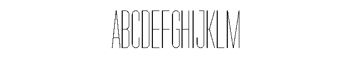Garaje1503 Light Font UPPERCASE