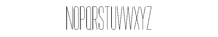 Garaje1503 Light Font UPPERCASE