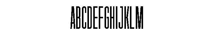 Garaje1603 Black Font UPPERCASE