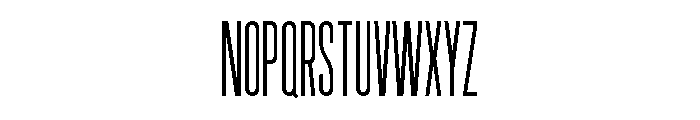 Garaje1603 Bold Font UPPERCASE