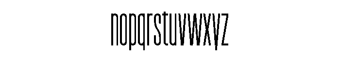 Garaje1603 Bold Font LOWERCASE