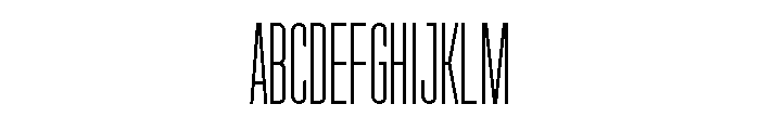 Garaje1603 Medium Font UPPERCASE