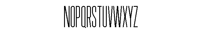 Garaje1603 Medium Font UPPERCASE